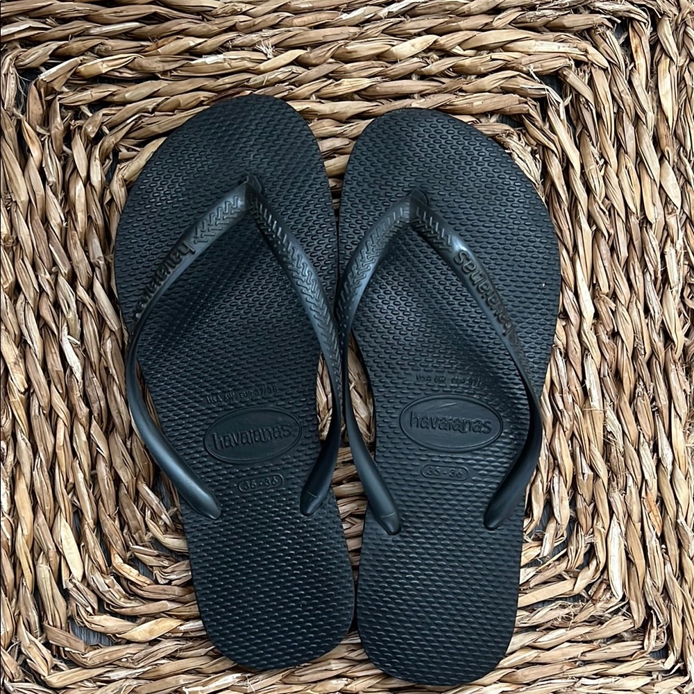 Havaianas Black Sandals
